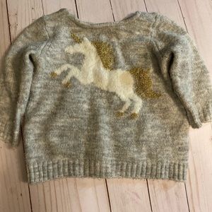 Unicorn infant sweater 3 month